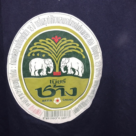Chang beer t shirt - Picture 2 of 3